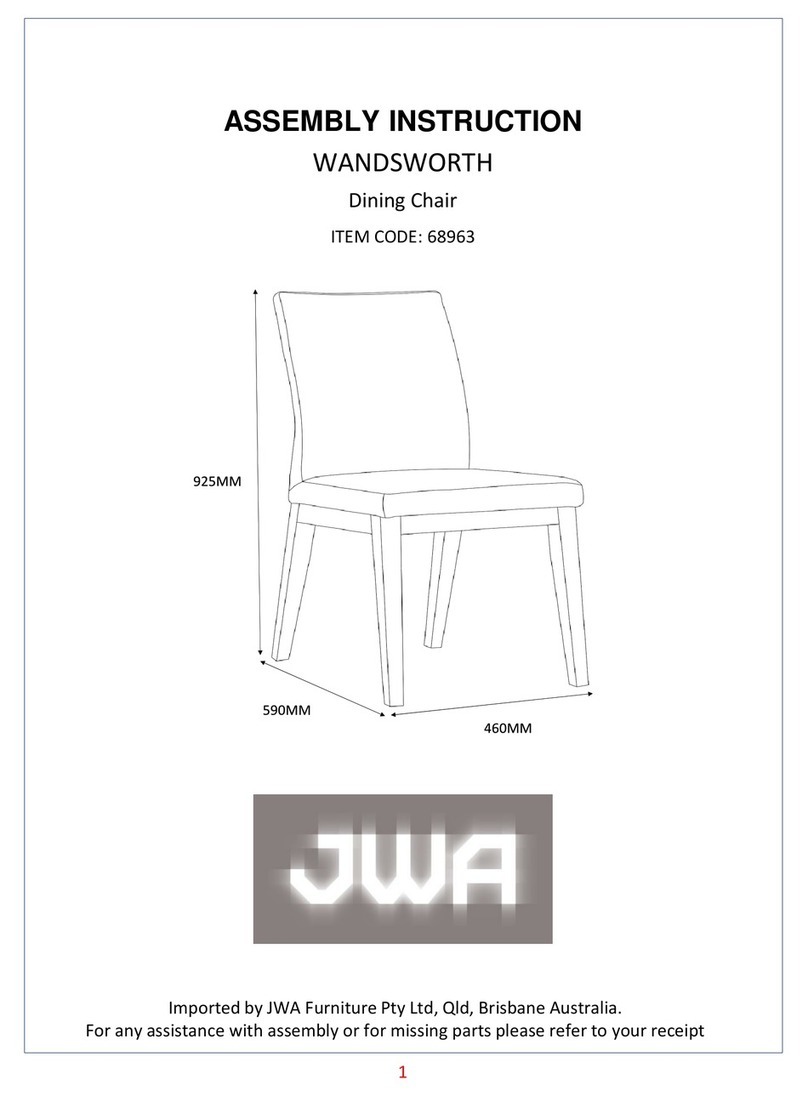 JWA WANDSWORTH 68963 User manual