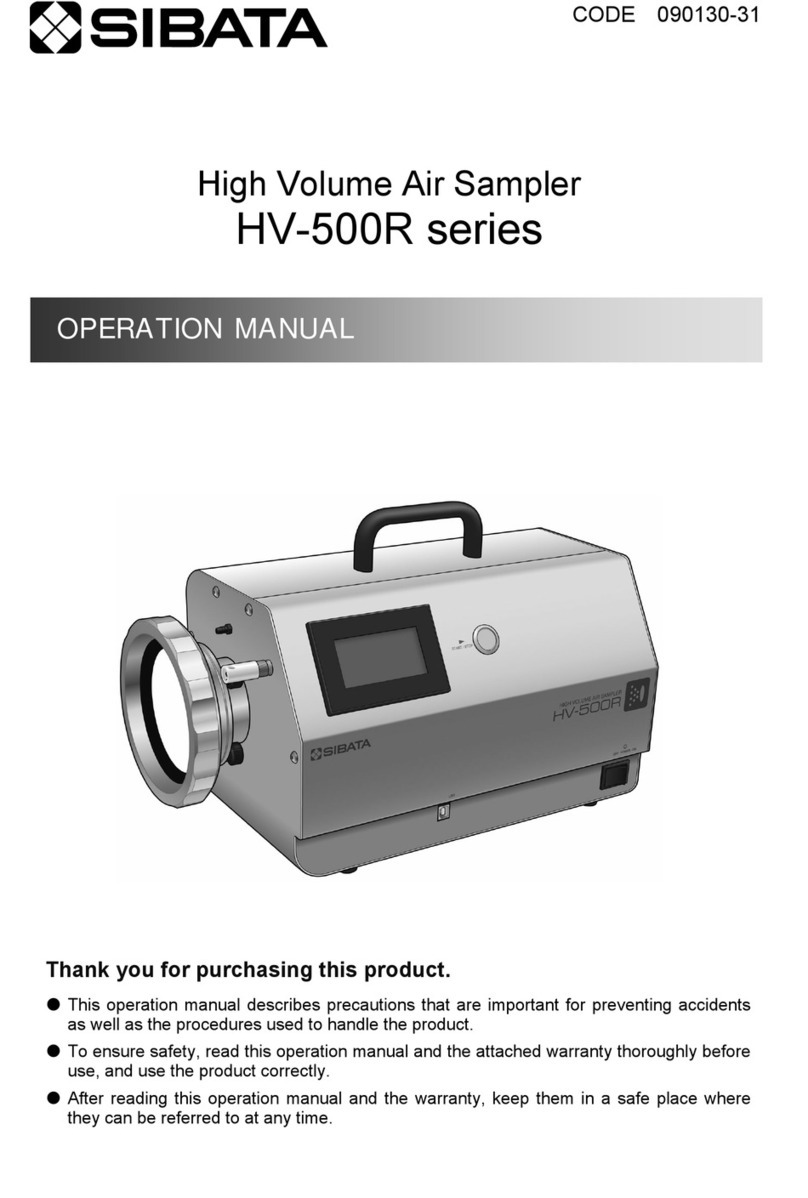 Sibata HV-500R Series Operation manual