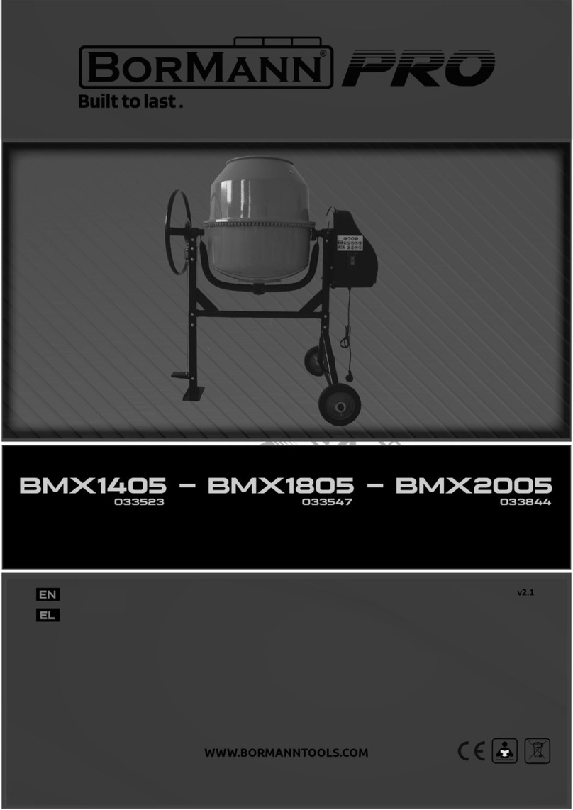 BorMann BMX1405 Assembly instructions