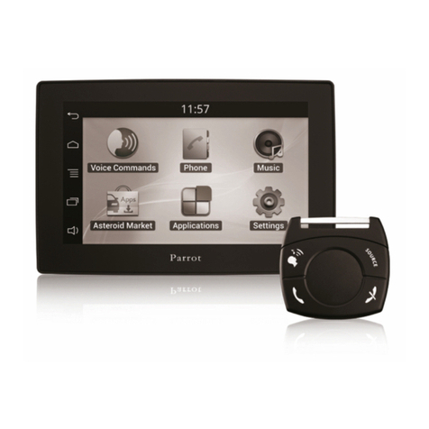 Parrot ASTEROID Tablet quick start guide