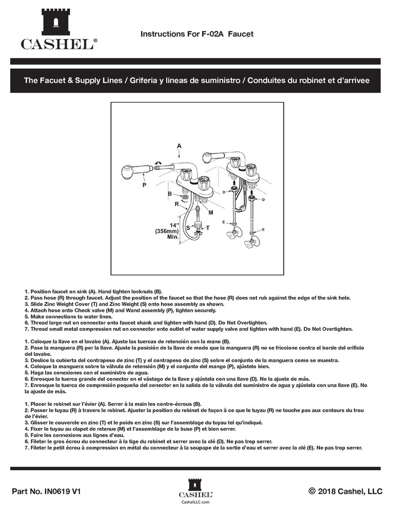 CASHEL F-02A instructions
