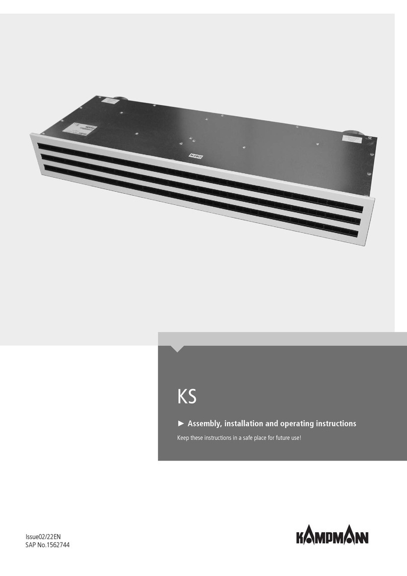Kampmann KS Assembly, installation and operating instructions
