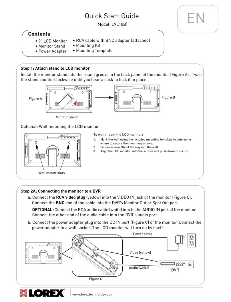 Lorex L9L10B User manual Lorex L9L10B User manual