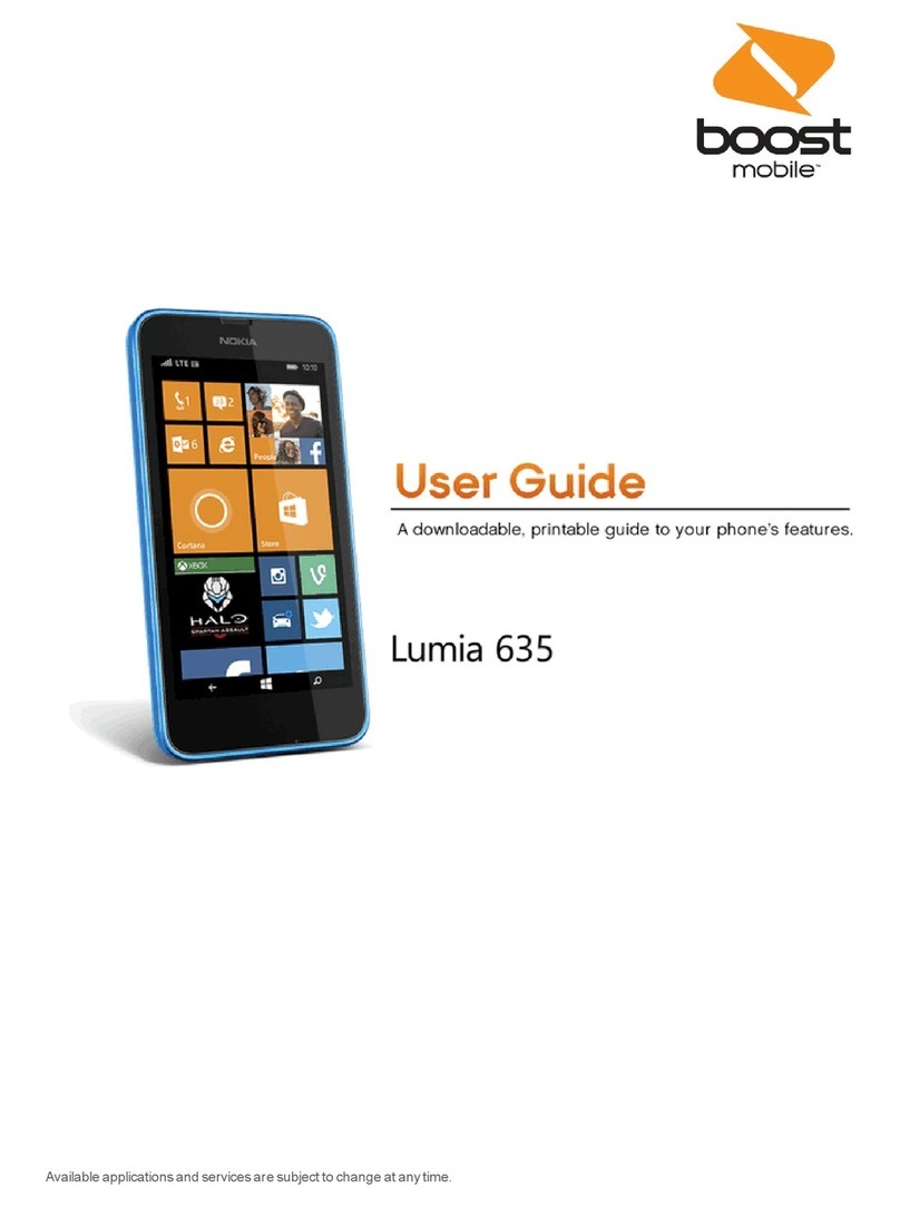 Boost Lumia 635 User manual