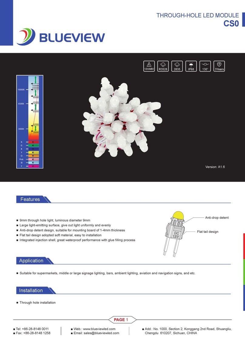 Blueview CS0 manual