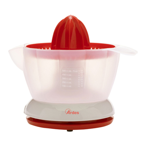 ARDES AR1J1 User manual