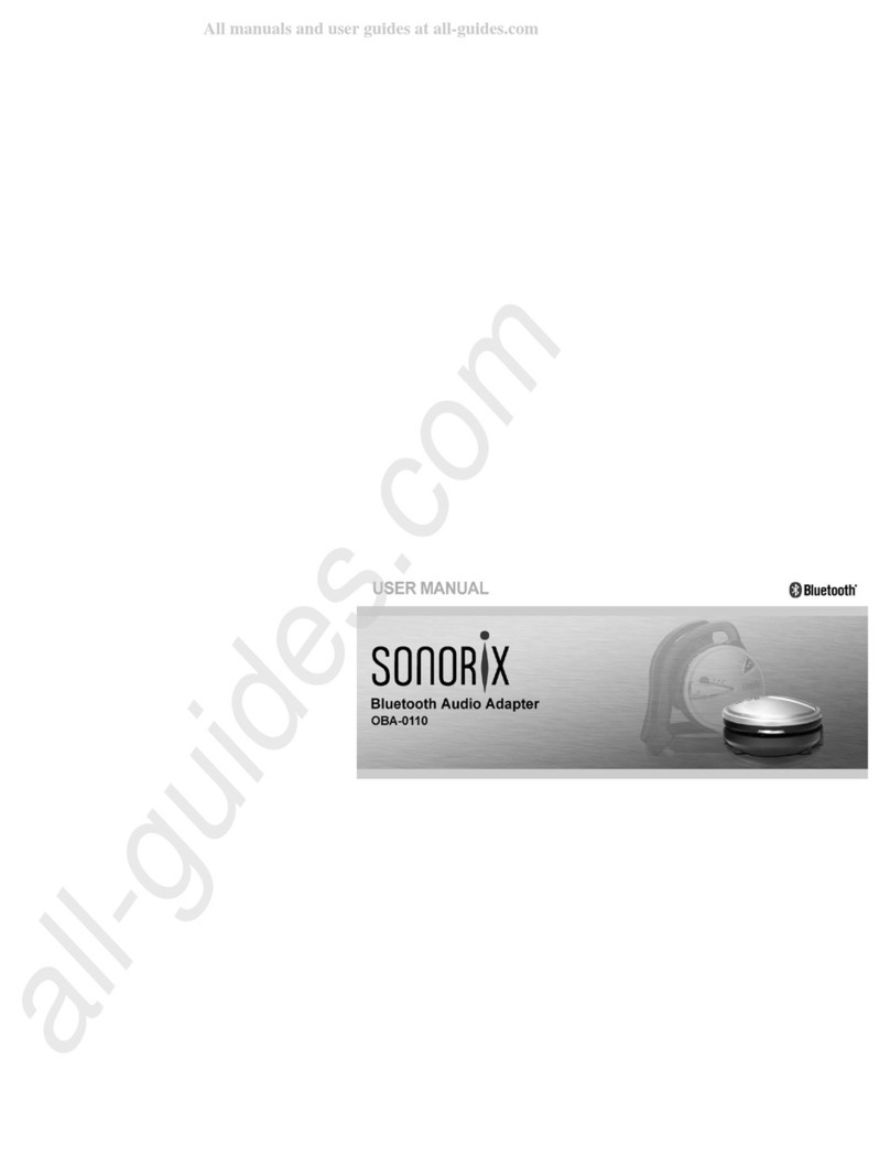 Sonorix OBA-0110 user manual