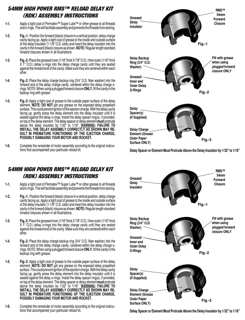 Aerotech HIGH POWER RMS quick start guide
