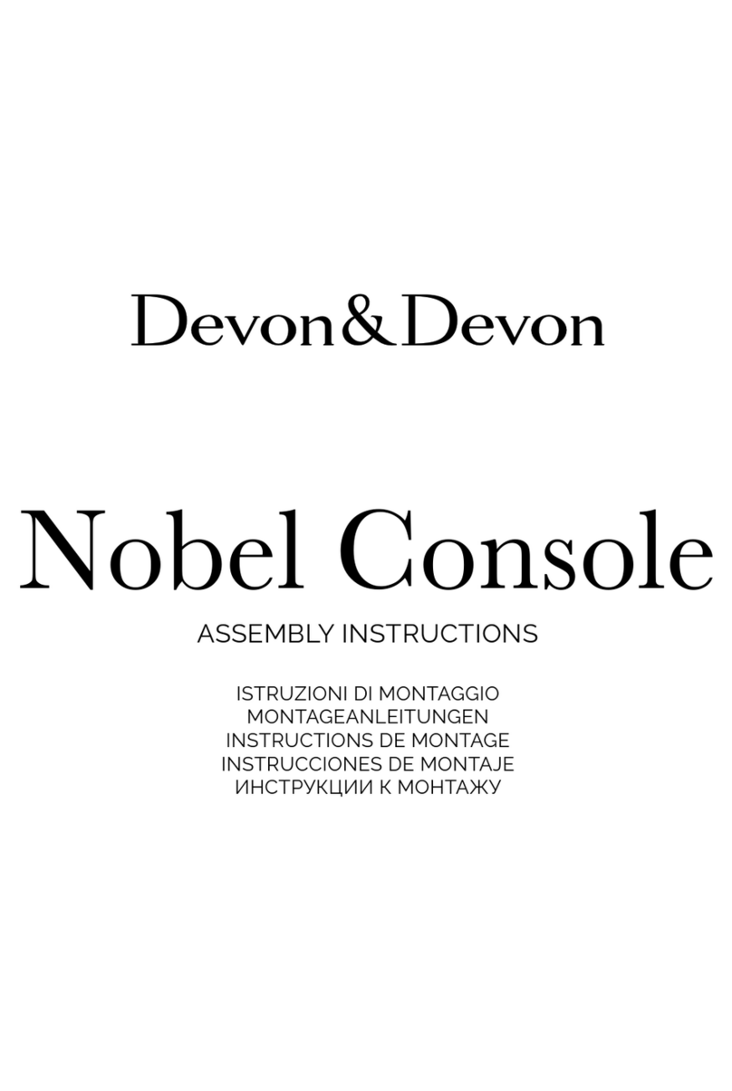 Devon & Devon Nobel Console Assembly instructions