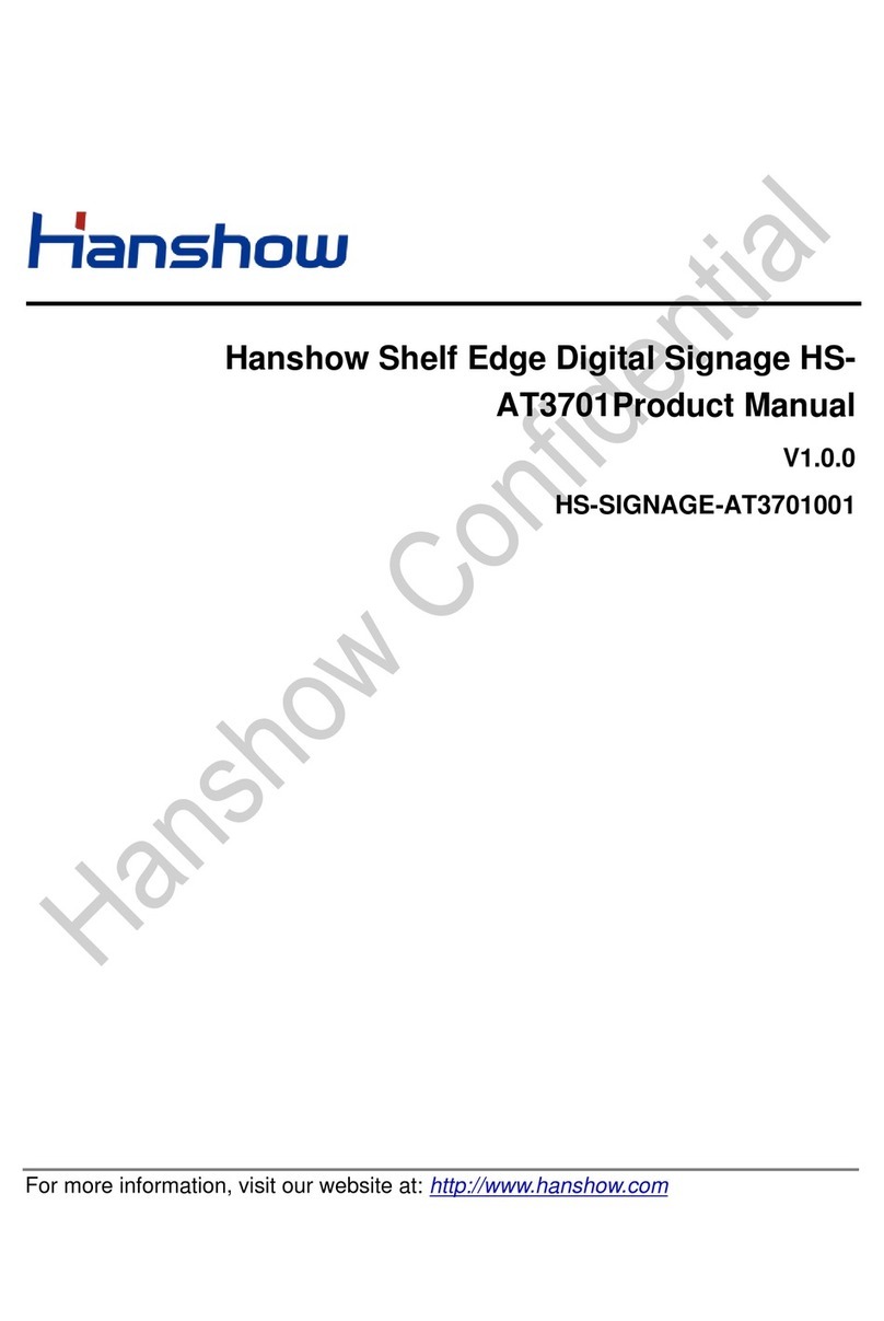 hanshow HS-AT3701 User manual