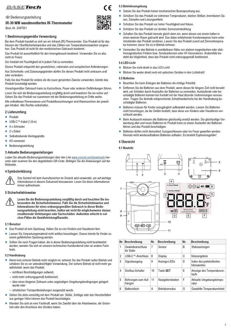BASETech 2347551 User manual