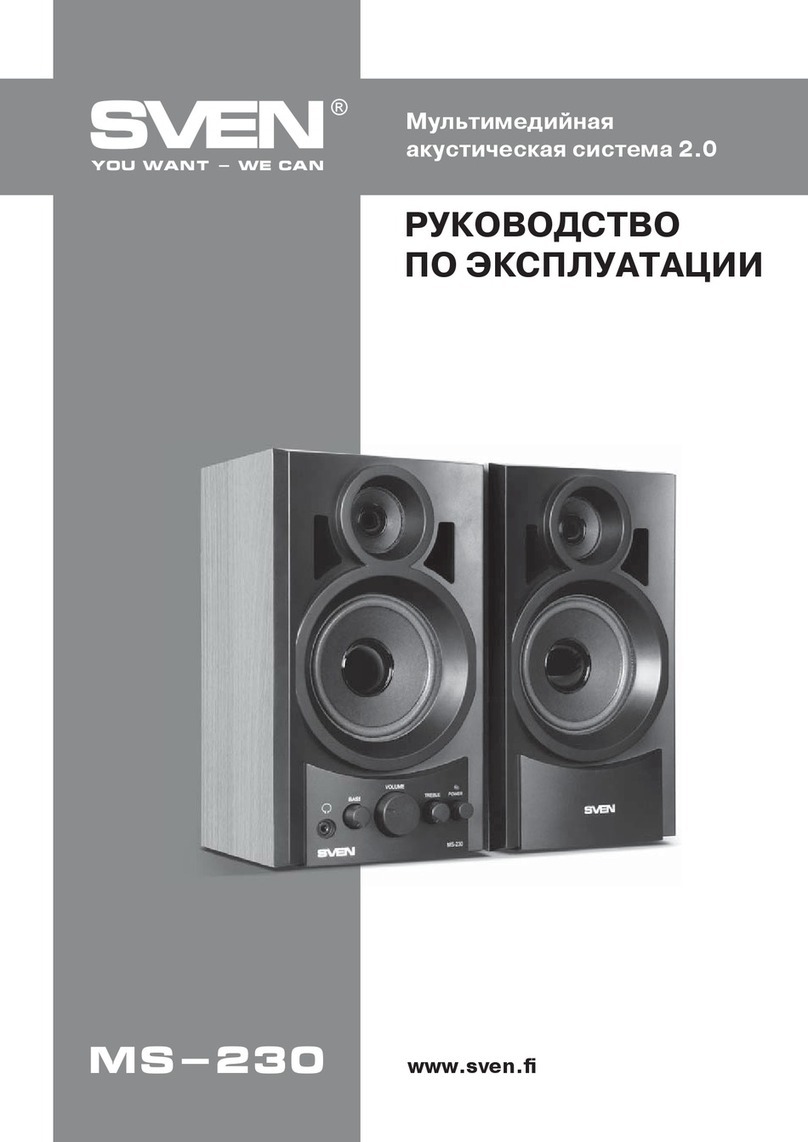 Sven MS-230 User manual