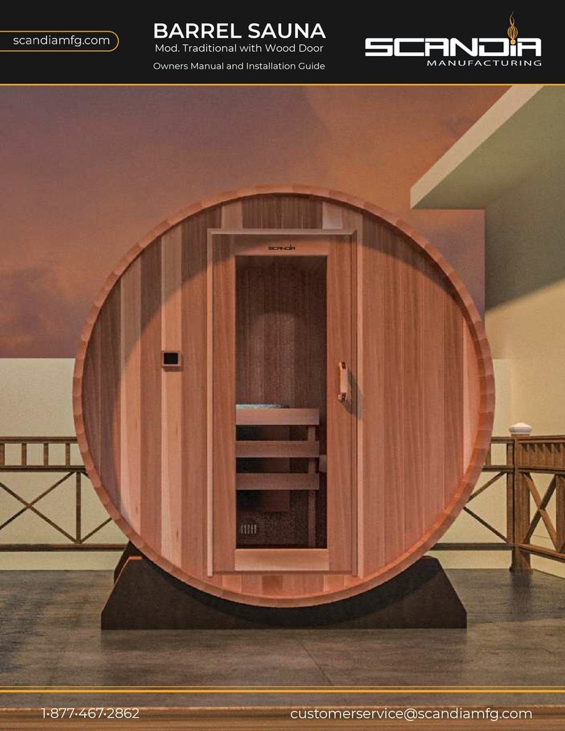 scandia Traditional with Wood Door Owner's manual and installation guide scandia Traditional with Wood Door Owner's manual and installation guide