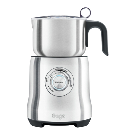 Sage Milk Cafe SMF600 quick guide