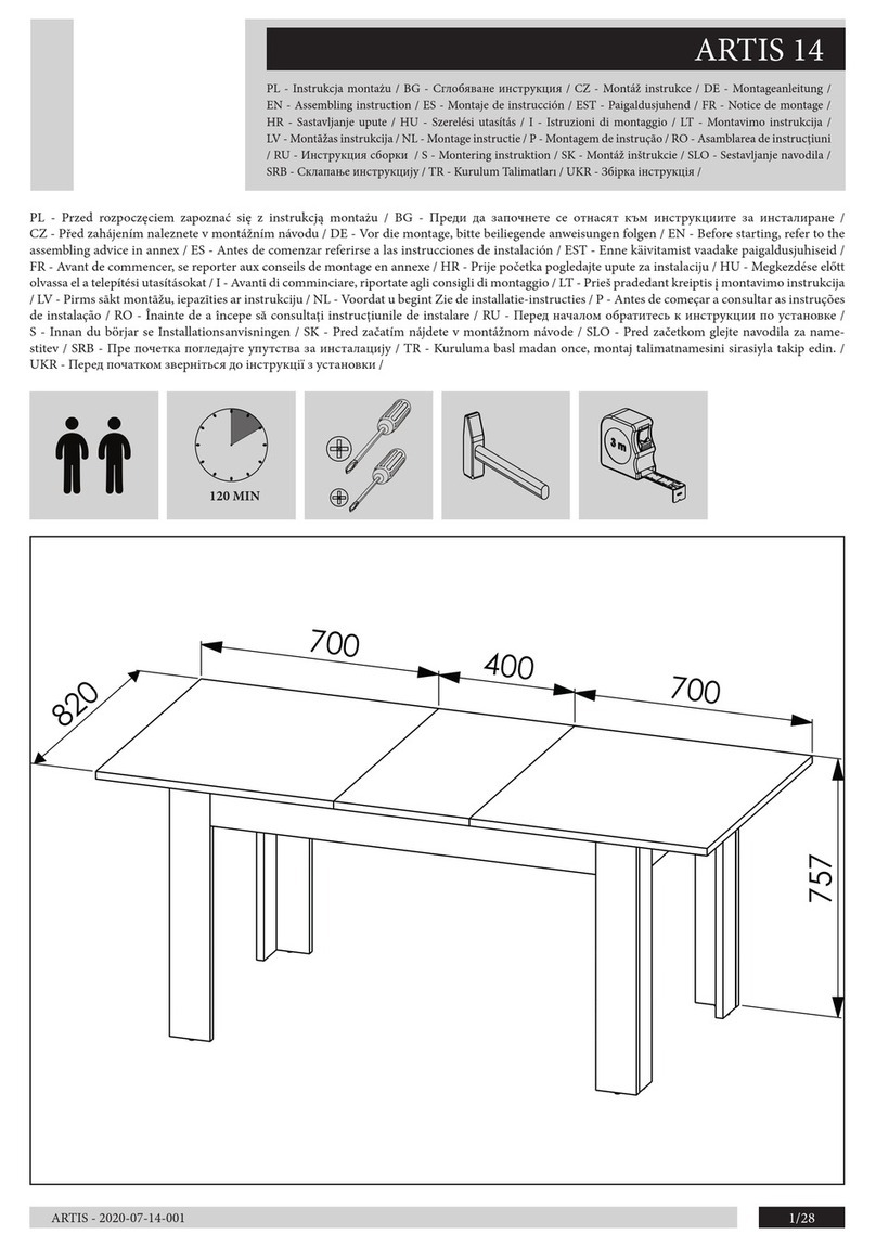 Baumax ARTIS 14 3337305 User manual