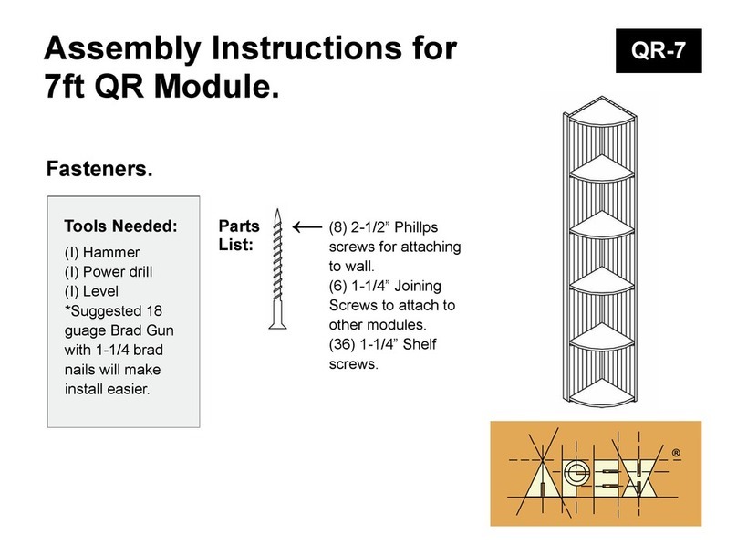 Apex Digital QR-7 User manual