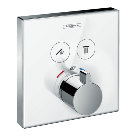 Hans Grohe ShowerSelect 15738400 User manual Hans Grohe ShowerSelect 15738400 User manual
