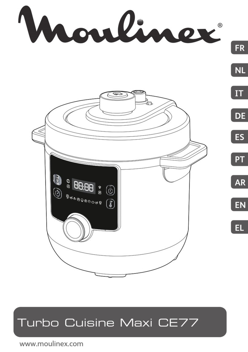 Moulinex Turbo Cuisine Maxi CE77 User manual