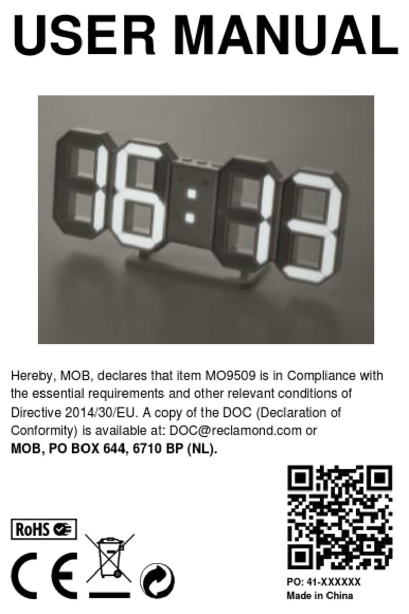 MOB 9509 User manual
