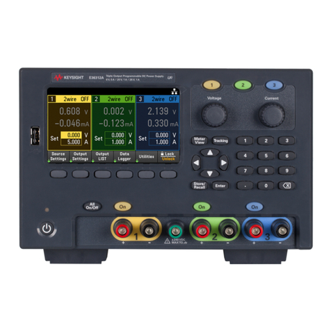 Keysight Technologies E36300 Series quick start guide Keysight Technologies E36300 Series quick start guide
