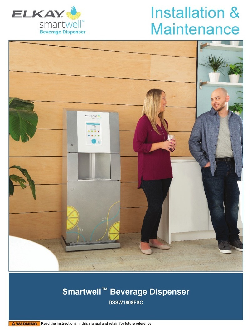 Elkay Smartwell DSSW1808FSC Installation & maintenance
