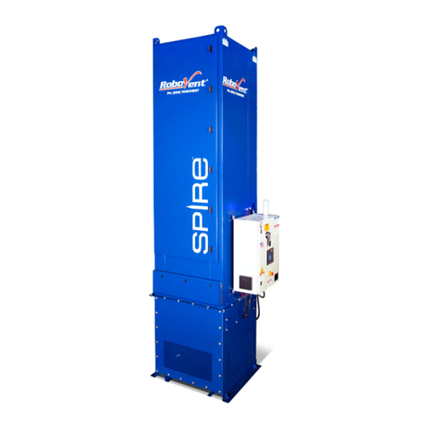 RoboVent Spire MLS-01-5500-10 owner's manual