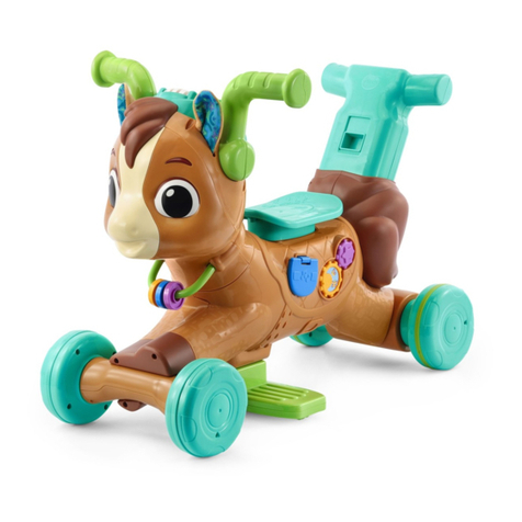 V-tech Grow Along Bounce & Go Pony User manual