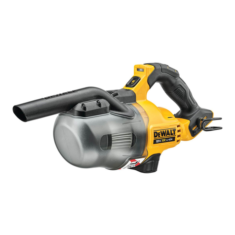 DeWalt DCV501L User manual DeWalt DCV501L User manual