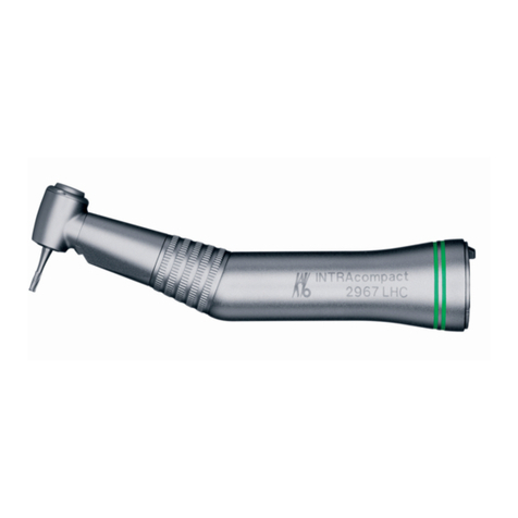 KaVo INTRAcompact contra-angle 2967 LHC User manual