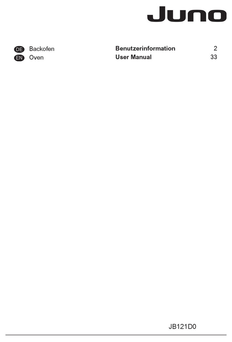 JUNO JB121D0 User manual