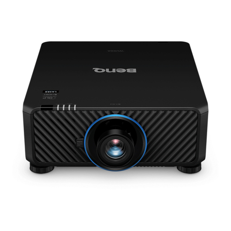 BenQ LU9750 installation guide