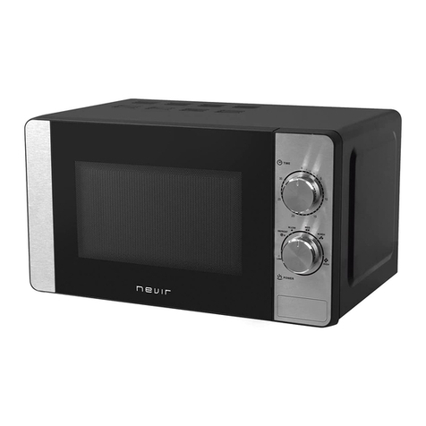 Nevir NVR-6232MS instruction manual