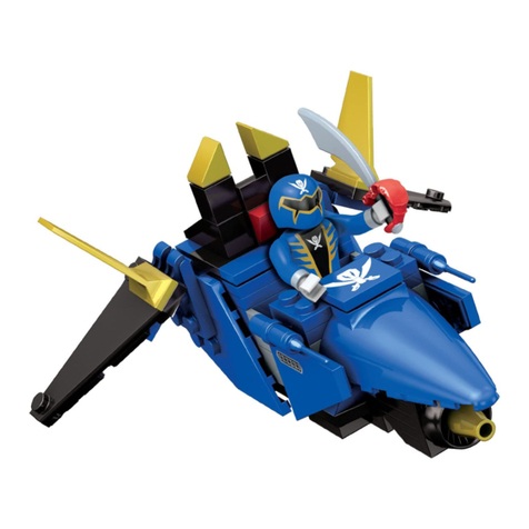 Mega Bloks SABAN'S POWER RANGER SUPER MEGAFORCE SUPER MEGA JET... manual Mega Bloks SABAN'S POWER RANGER SUPER MEGAFORCE SUPER MEGA JET... manual