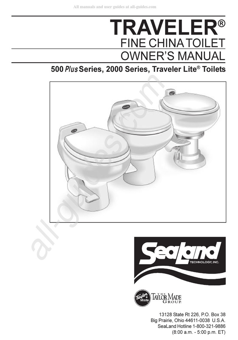 SeaLand Traveler Lite 500 Plus Series User manual
