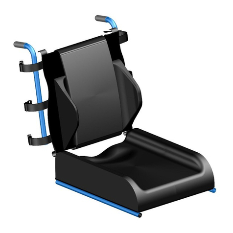 Physipro Velcro Fabric Backrest User manual