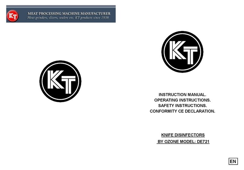 KT DE721 instruction manual