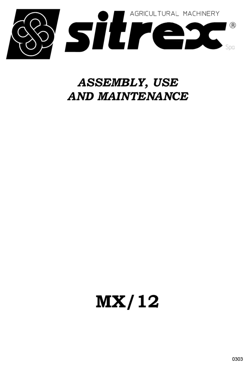 sitrex MX 12 Quick setup guide