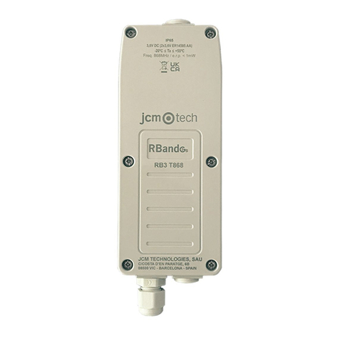 jcm-tech RB3 T868 user manual