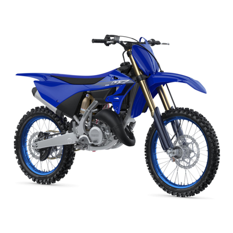 Yamaha YZ125 2022 Owner's service manual