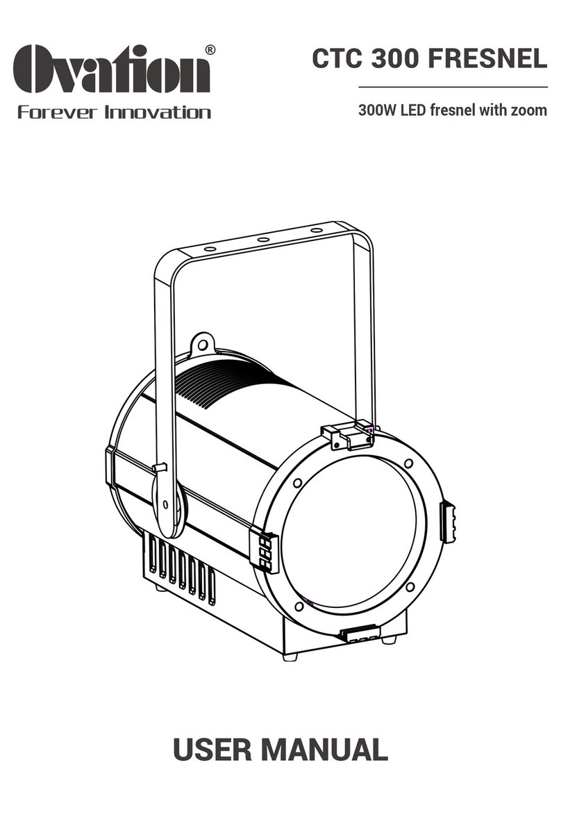 Ovation CTC 300 FRESNEL user manual