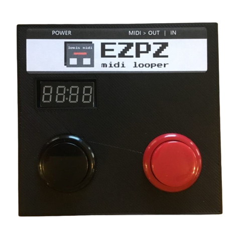 LEWISMIDI EZPZ MIDI LOOPER quick start
