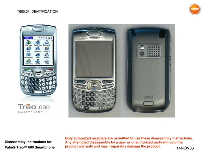 Palm TREO 680 Installation instructions