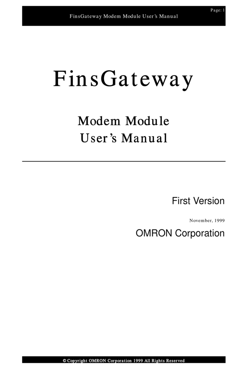 Omron FinsGateway user manual