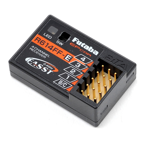 FUTABA R614FF-E manual