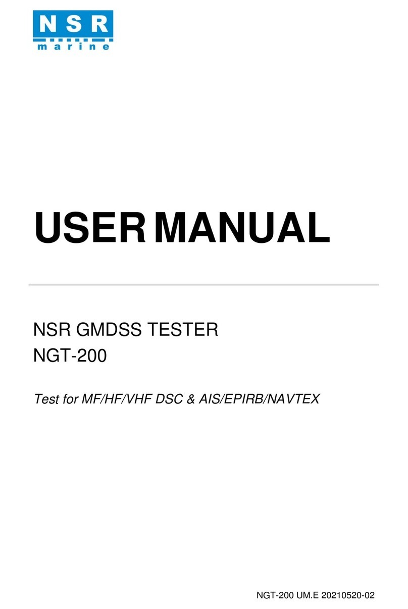 NSR Marine NGT-200 user manual
