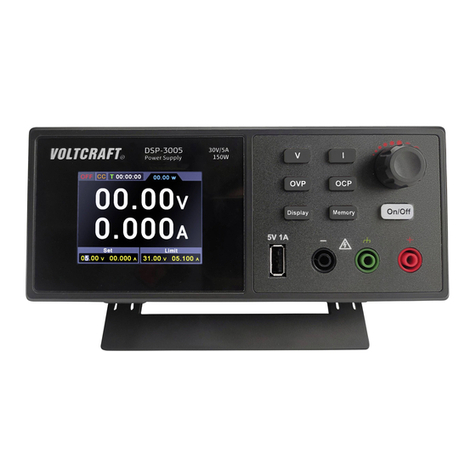 VOLTCRAFT DSP-3005 User manual