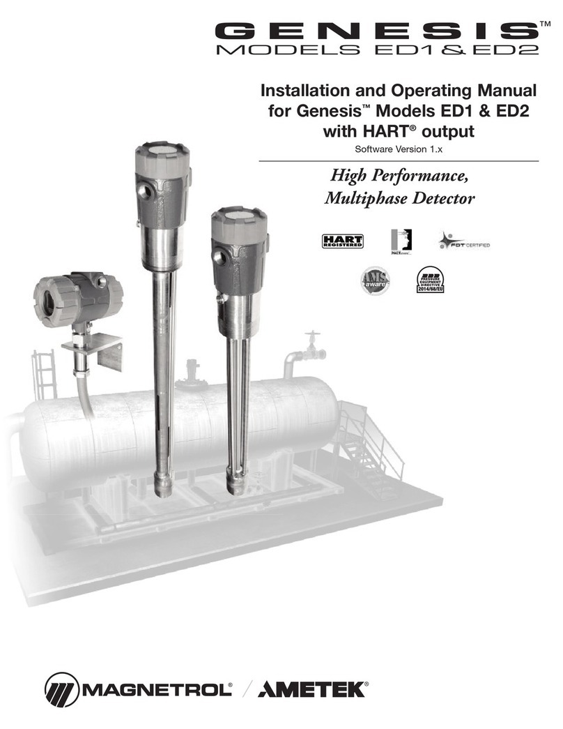 Genesis ED1 Installation and operating manual