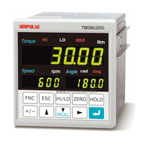 Unipulse TM380 User manual