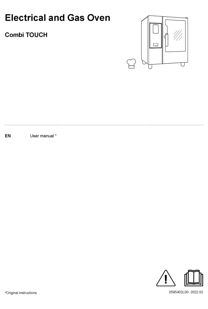 Electrolux Professional Combi TOUCH 6 GN 1/1 user manual