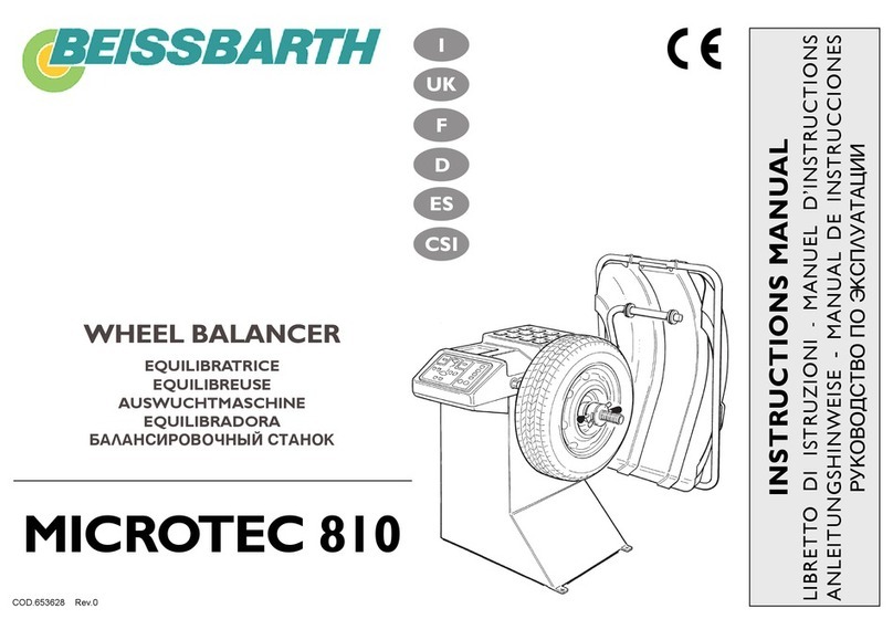 Beissbarth MICROTEC 810 instruction manual Beissbarth MICROTEC 810 instruction manual